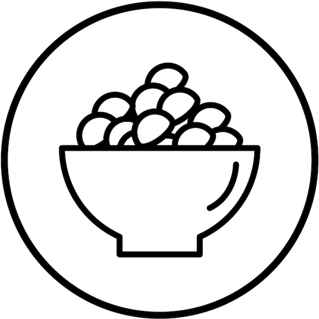 Vector vector design snack icon style