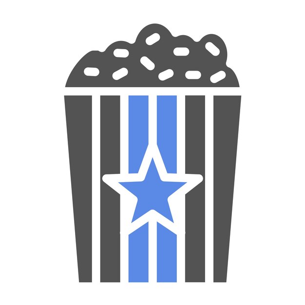 Vector vector design snacks icon stijl