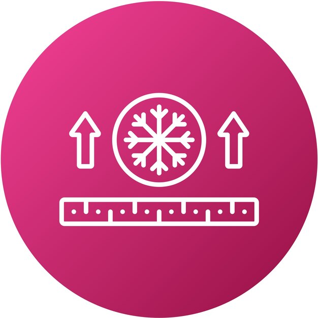 Vector vector design snowproof fabric icon style