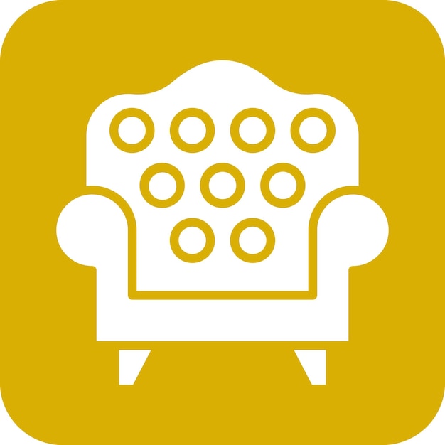 Vector design sofa icon style