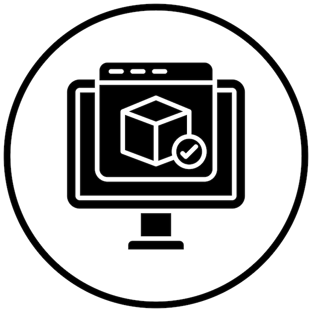 터 디자인 소프트웨어 아이콘 스타일