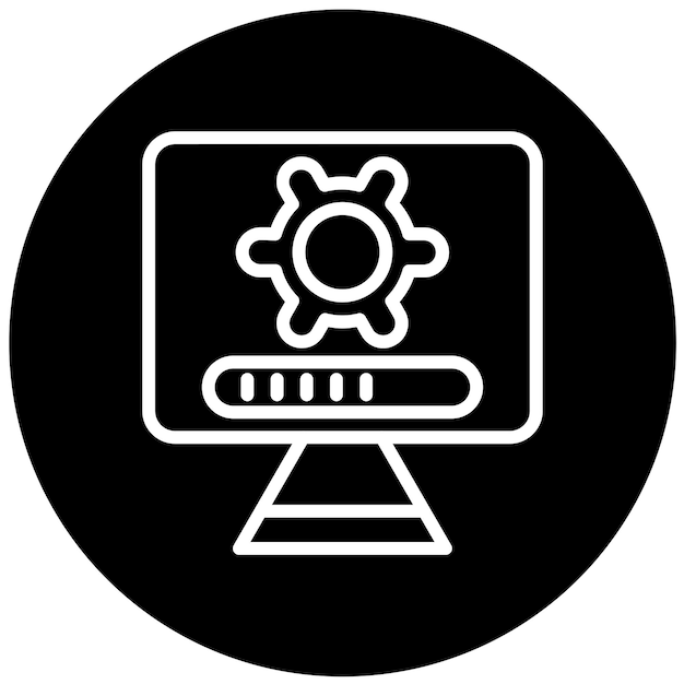 ベクトル デザイン ソフトウェア アップデート アイコン スタイル