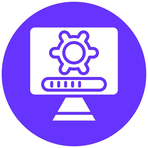 ベクトル デザイン ソフトウェア アップデート アイコン スタイル