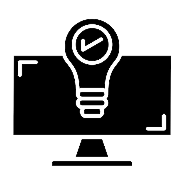 Vector Design Solution Icon Style