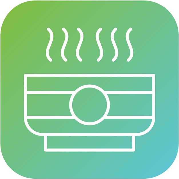 Vector Design Soup Icon Stijl