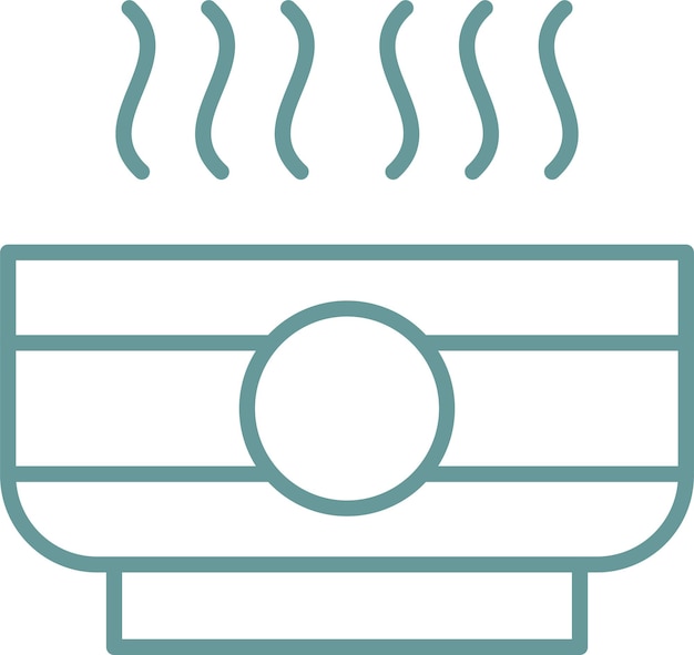 Vector Design Soup Icon Stijl