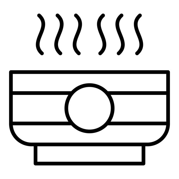 Vector Design Soup Icon Stijl