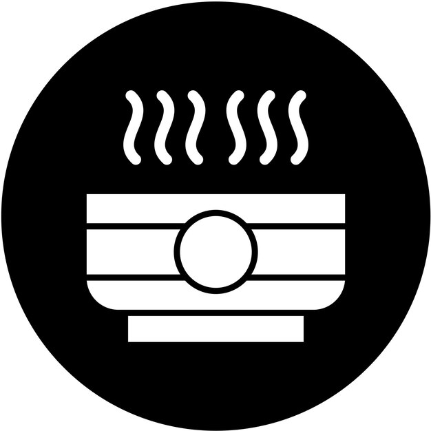 Vector Design Soup Icon Stijl