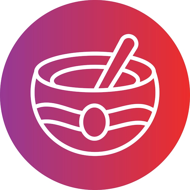 Vector Design Soup Icon Style