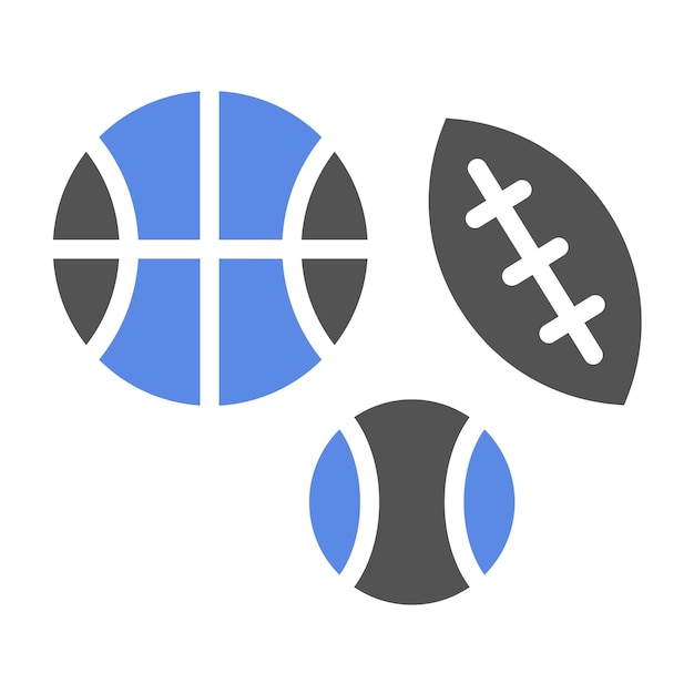 Vector Design Sports Equipment Icon Style