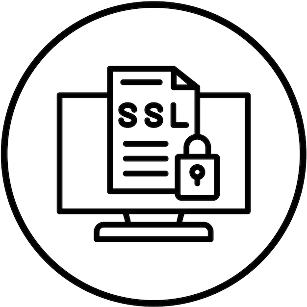 터 디자인 SSL 아이콘 스타일