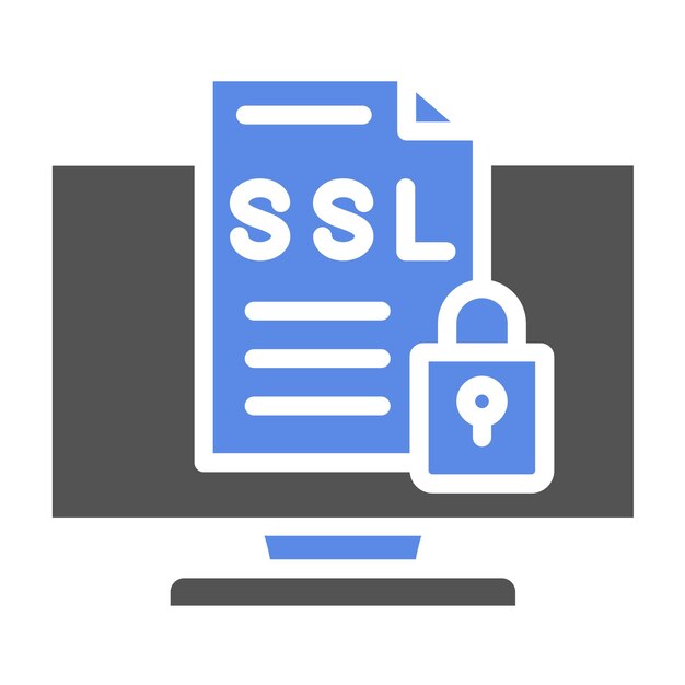 Vector Design SSL Icon Style