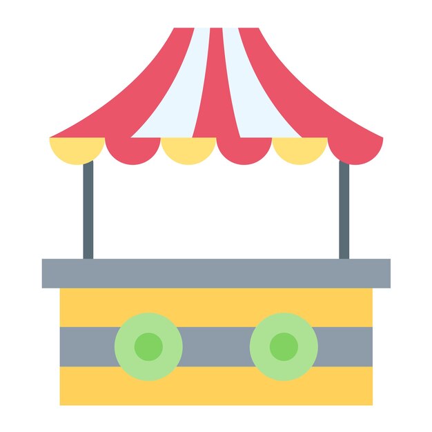 Vector Design Stall Icon Style