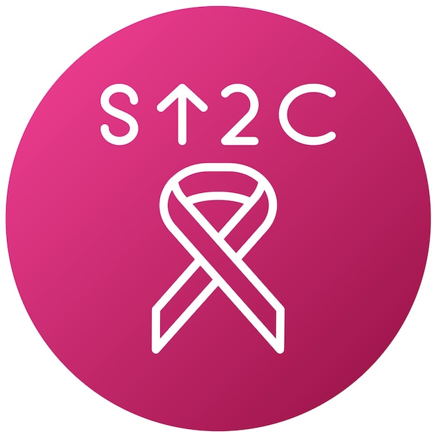 Vector vector design stand up to cancer icon style