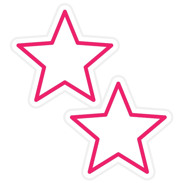 Vector Design Star Icon Style