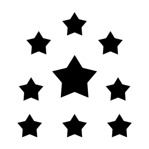 Vector vector design stars icon style