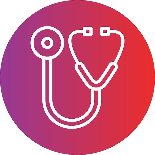 Vector Design Stethoscope Icon Style