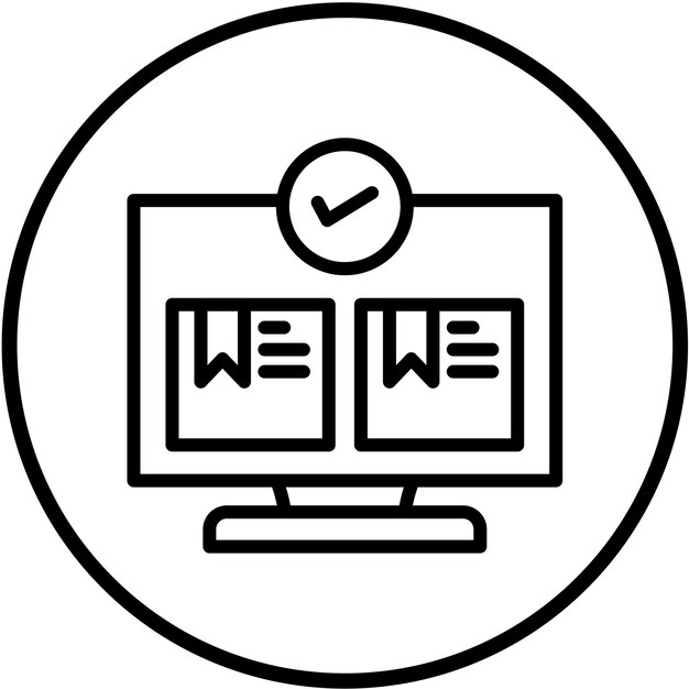 터 디자인 스 가용성 아이콘 스타일