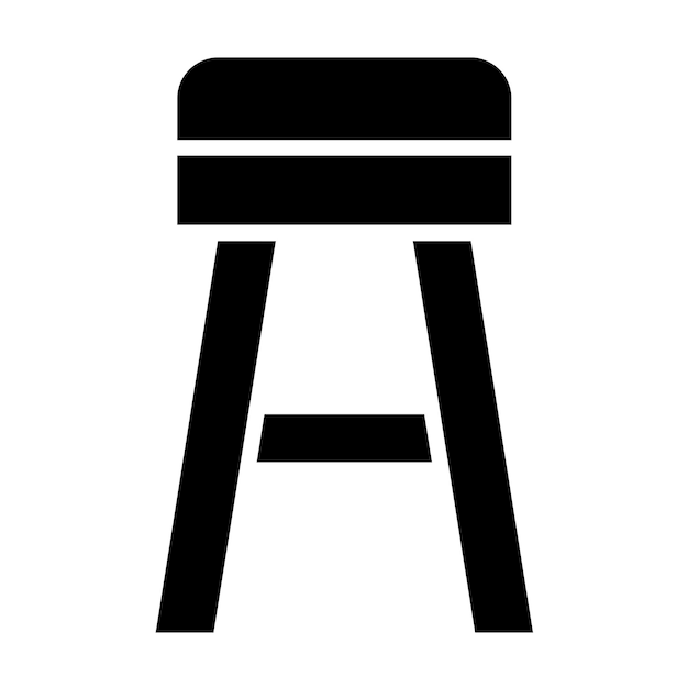 Vector Design Stool Icon Style