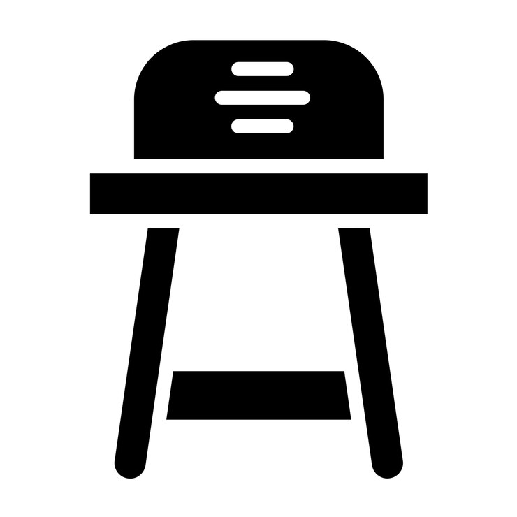 Vector vector design stool icon style
