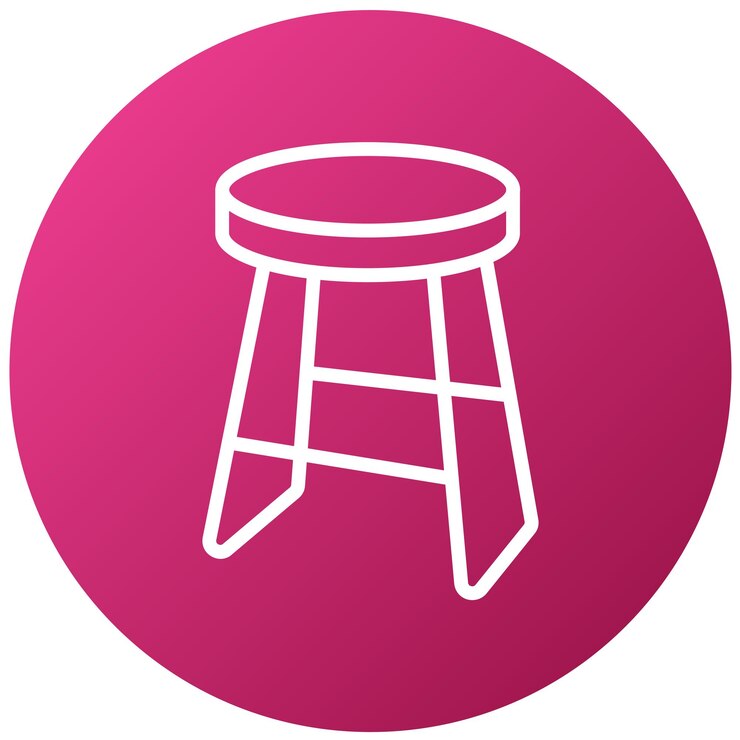 Vector vector design stool icon style