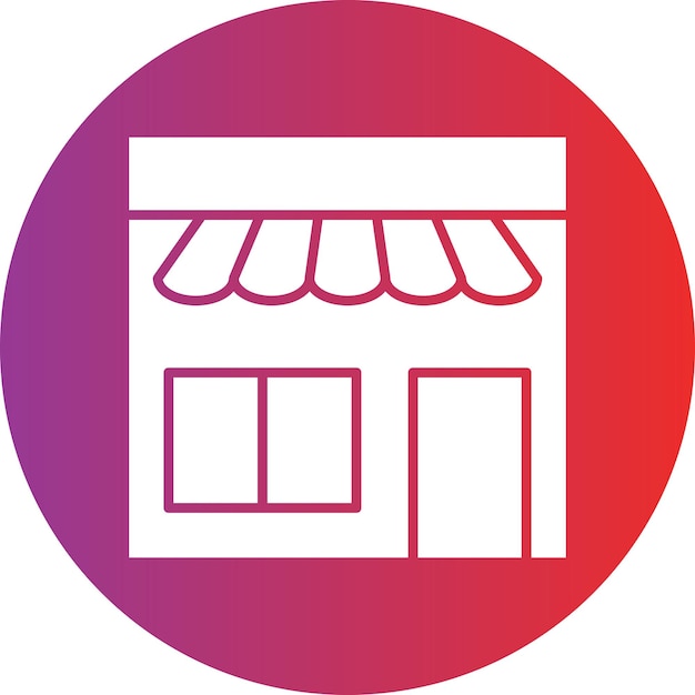 Vector Design Store Icon Stijl