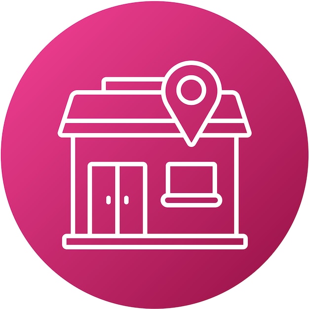 Vector vector design store location icon style