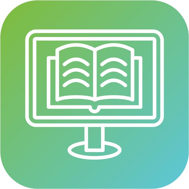 Vector Design Storytelling Icon Stijl