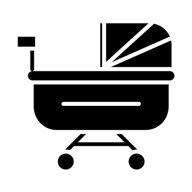 Vector vector design stroller icon style