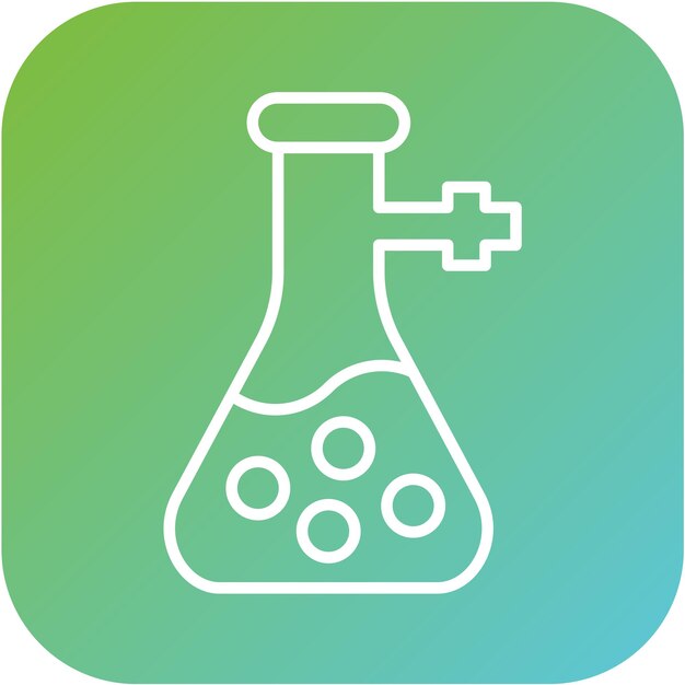 벡터 vector design suction flask icon style