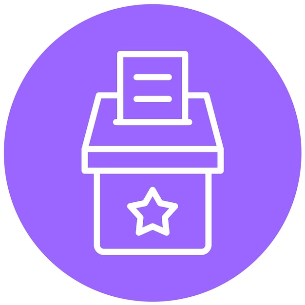 Vector Design Suggestion Box Icon Style