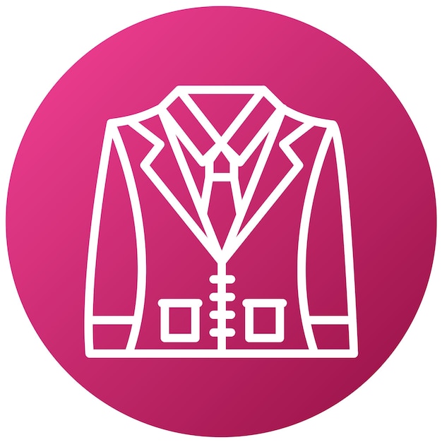 Vector Design Suit Icon Stijl