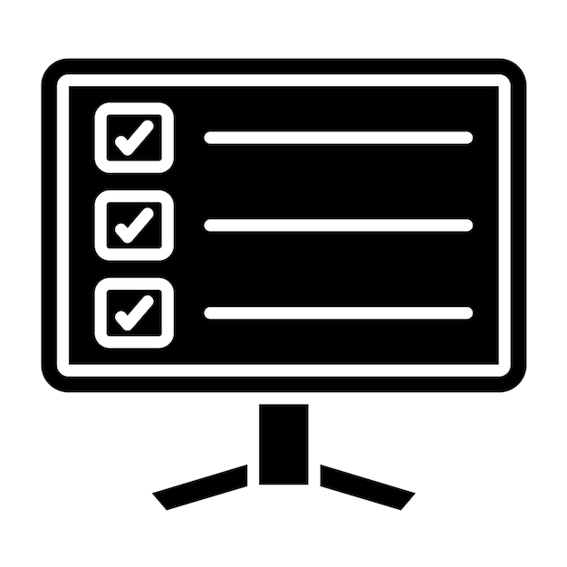 Vector Design Survey Icon Style