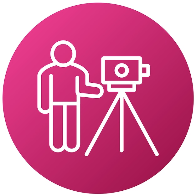 Vector Design Surveyor Icon Style