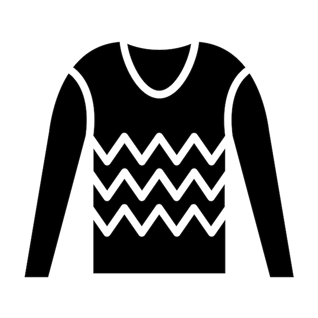 Vector Design Sweater Icon Style