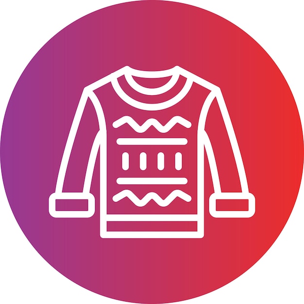 Vector Design Sweatshirt Icon Style