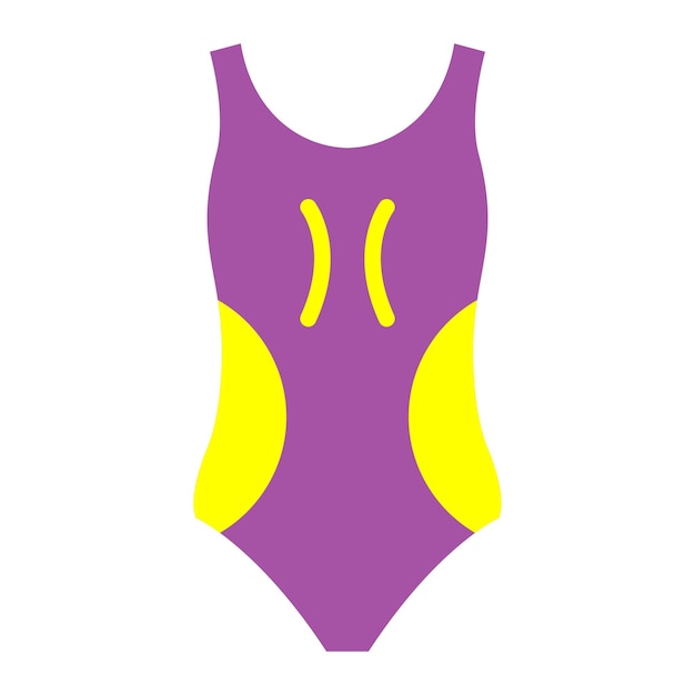 Vector Design Swimsuit Icon Style