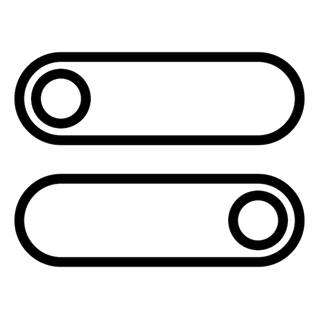 Vector Design Switch Icon Style