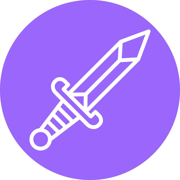 Vector Design Swords Icon Style