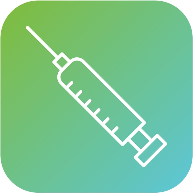 Vector Design Syringe Icon Style