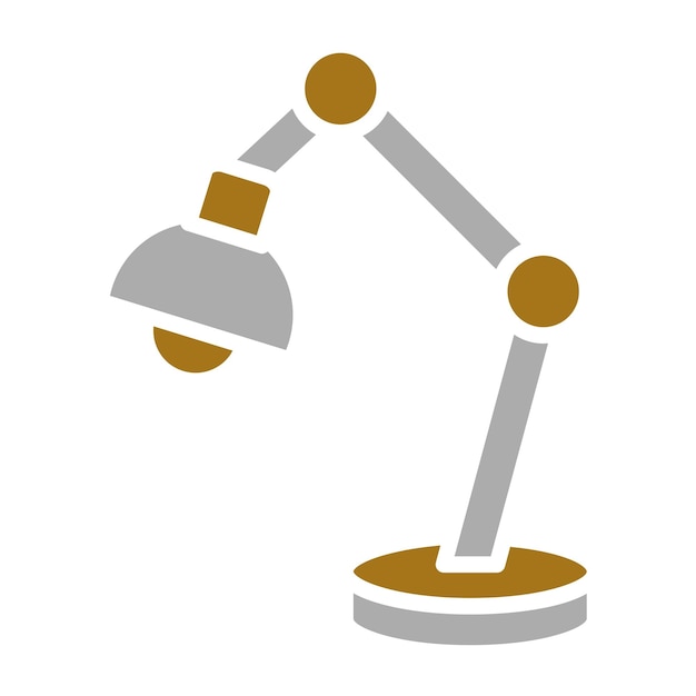 vector design table lamp icon style