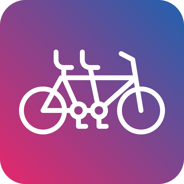 Векторный дизайн tandem icon style