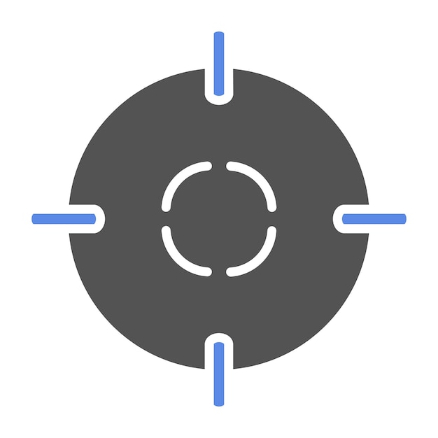 Vector vector design target icon style