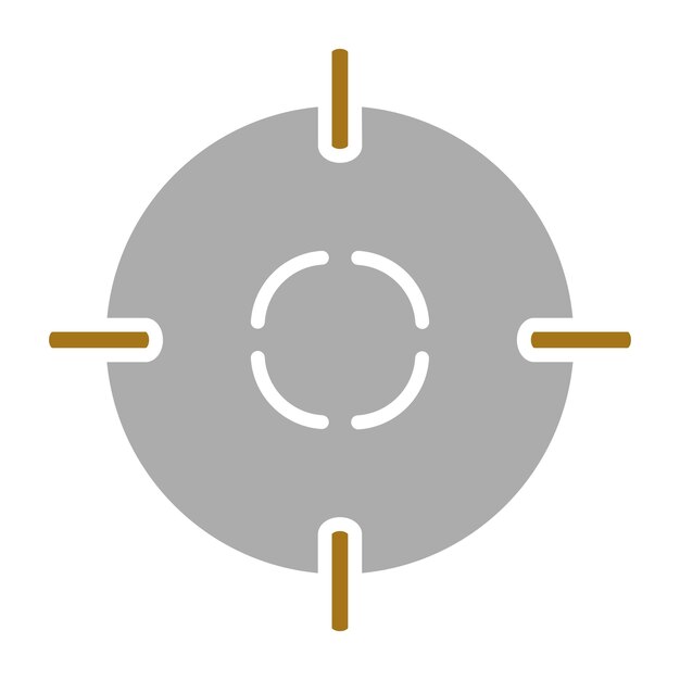 Vector vector design target icon style