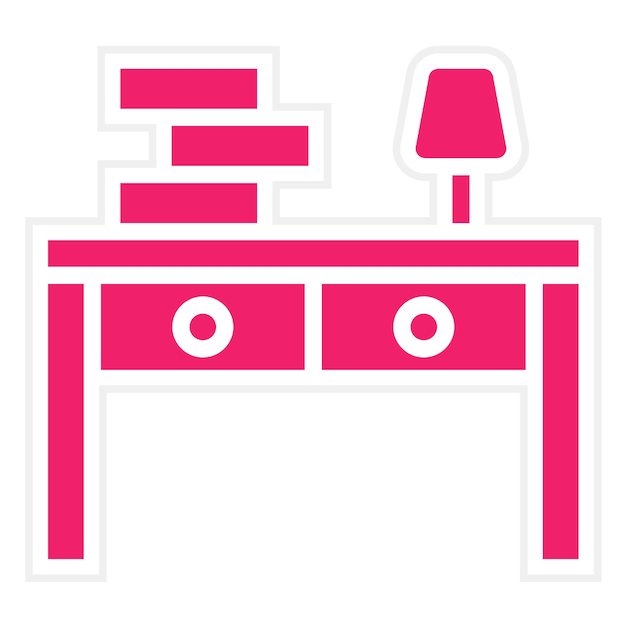 Vector Design Tattoo Table Icon Style