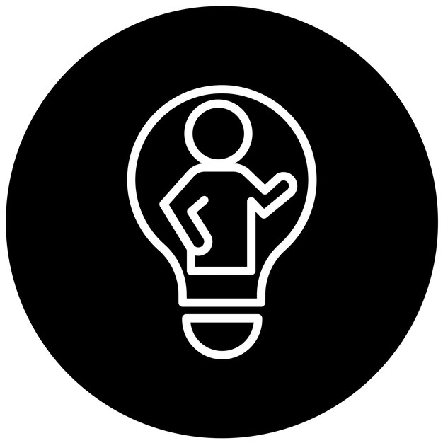 Учитель векторного дизайна Inspire Icon Style