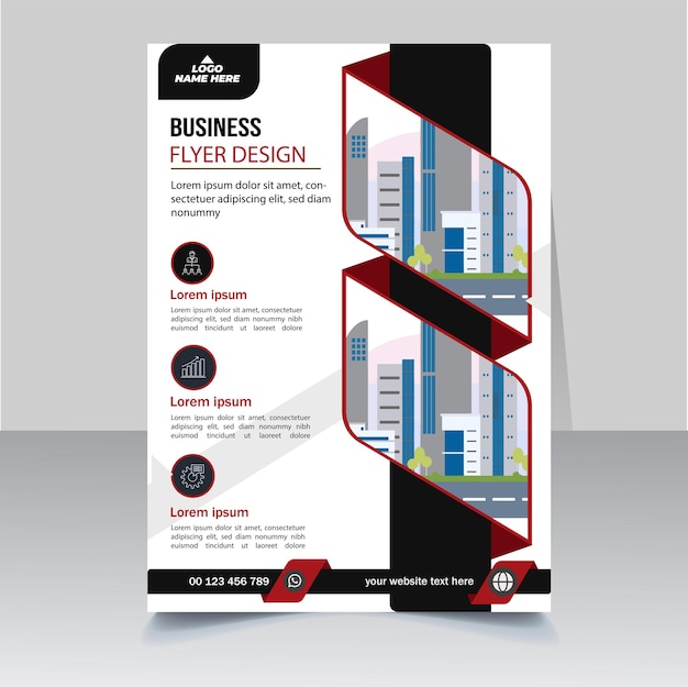 Vector vector design temp for brochure, annual report, magazine, poster, corporate flyer a4 size.