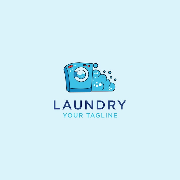 vector design templates laundry logo design concept
