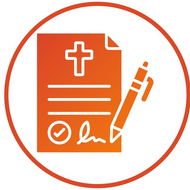 Vector Design Testament Icon Stijl