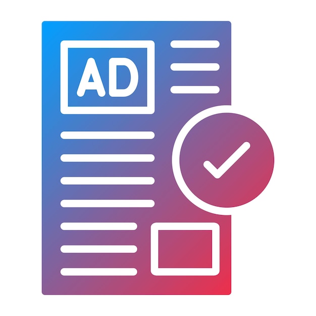Vector Design Testing Icon Style